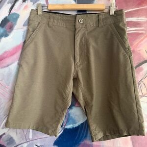 KUHL Men's Tan/Grey Shorts Sz 32